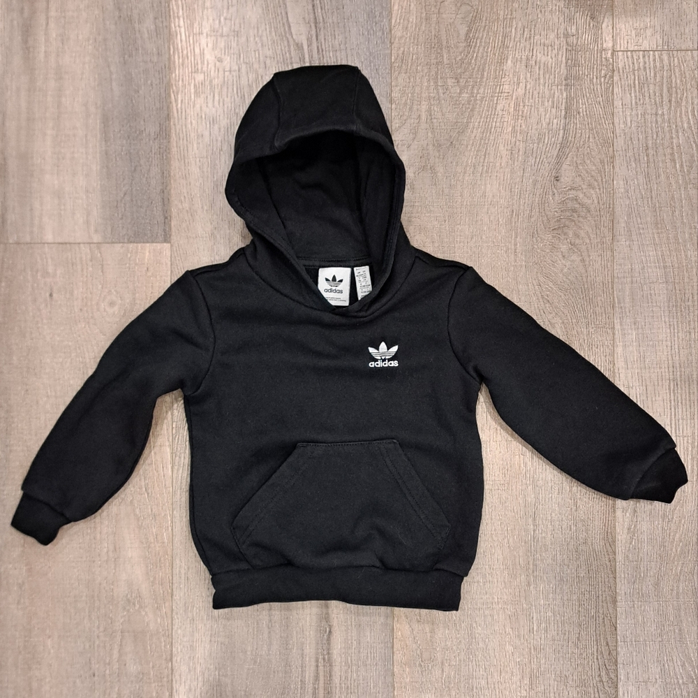 adidas Kids Black Hoodie